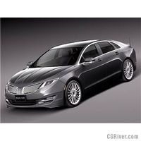 Lincoln MKZ 2013 - 3D Model