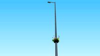 Godmanchester In Bloom, Street Lamp 3