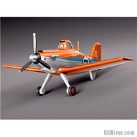 Disney Dusty Crophopper - 3D Model