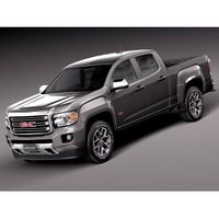GMC Canyon DoubleCab 2015 - 3D Model