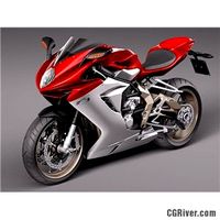 MV Agusta F3 2012 - 3D Model