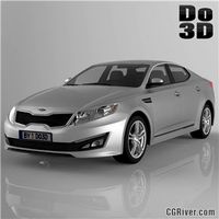 Kia Optima 2013 - 3D Model