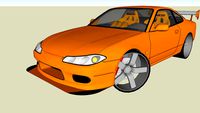 Tuned nissan silvia (S13)