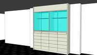 Meuble Vitrine
