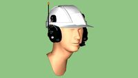 Safety First Series - Hearing Protection - Communications Headset 02 – Cap Style