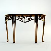 Fashioned of bronze table