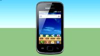 Samsung Galaxy Gio GT-S5660 3d 3 boyutlu Android Phone Mobile Cep GSM