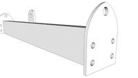 Daktronics PST12HD Rigging Header Beam