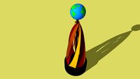Creative Contemporary Trophy