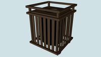 McConnell 22 gal Litter Receptacle