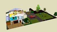 Haus mit Garten