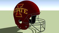 Iowa State Cyclones football helmet