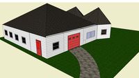 2 bedroom, modern house