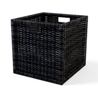 Rattan Basket Ikea Branas Black Color3d model