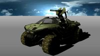 Halo Warthog : with turret