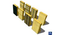 FreeStand Acoustic Treatment Floor Straight Panels