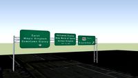 World Drive Sign#6 Northbound