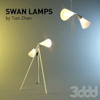 Swan Lamps