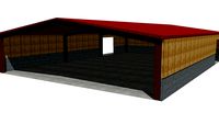grand batiment agricole de 589 m²