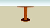 tafel bamboe hout
