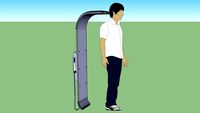 Flat Hydromassage Column