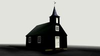 The Old Church at Brautarholt (Brautarholtskirkja), Kjalarnes, Iceland