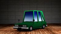 Hatchback - (Low Poly Cartooned Cars)3d model