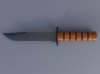 Knife3d model