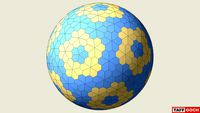 Floret Geodesic Tessellation