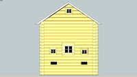 Russian house (half of it) of XVII-XVIII century