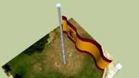 Bandera en Parque de la Paloma