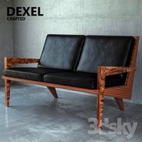 Dexel crafted Boomerang sofa
