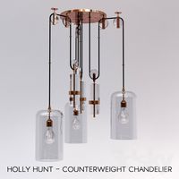 Holly Hunt Counterweight Chandelier