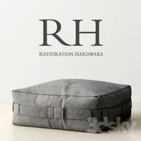 RH / CARGO LOUNGE OTTOMAN