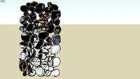 74895 Mirror Water Drops 135x78 (Mirror Water Drops 135x78)
