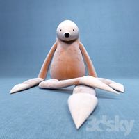 Soft toy &amp;quot;slothful&amp;quot;