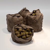 A sack of potatoes