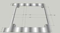 60 Amp Hubbell Plastic Disconnect Bracket