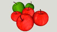 Red and Green Apples