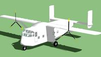 Template - Short SC.7 Skyvan 3-100 {427Kb}