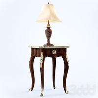 Table Lamp & End Table