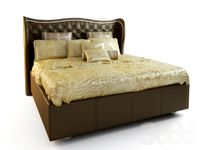 HOLLYWOOD SWANK UPHOLSTERED BED