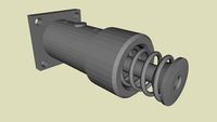 High-Precision Metric (HPM) Series Fixed Flange
