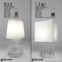 italamp 8152 lp heidi, 8151 lp claire