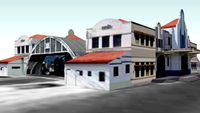 Estação em União da Vitória PR e Porto União SC