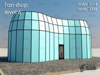 Fan shop Level 63d model