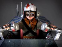 Star Wars Pod Racer with Anakin3d model