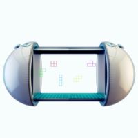 three-dimensional console, concept device3d model