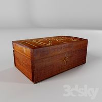 Vintage casket