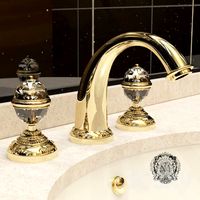 Cristalia by Migliore. Basin mixer 3 holes.